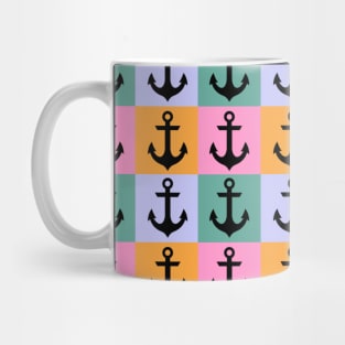 Vintage ship anchor Mug